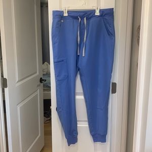 Figs ceil blue medium scrub jogger pants